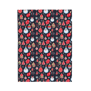 Velveteen Plush Blanket – Christmas Decorations - Dipaliz - Blankets