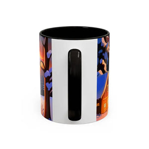 Christmas Winter Colorful Mugs - Festive Ceramic Red Mug - Dipaliz