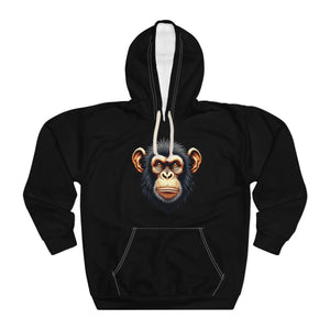 Vivid Monkey Pullover Hoodie - Urban Unisex Style - Dipaliz - Hoodies