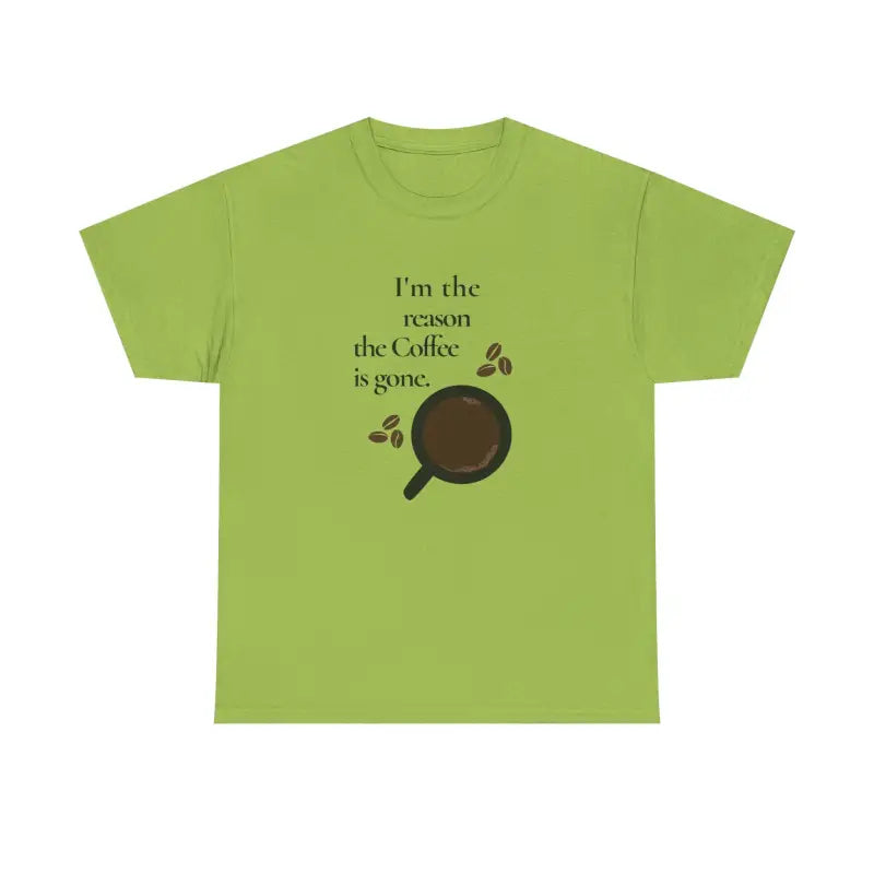 Coffee Tee - Show Caffeine Vibes | Dipaliz - Kiwi / s - T-shirts