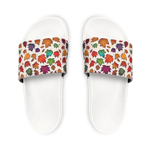 Durable Autumn Leaves Slide Sandals - Eco-friendly Gifts - Dipaliz