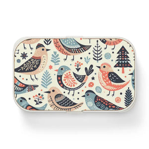 Bento Box Colorful Birds Bpa Free Lunch Set - Dipaliz - one Size - Sets