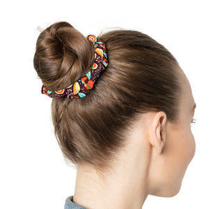 Colorful Birds Stylish Hair Accessories Scrunchie - Ponytail Holders