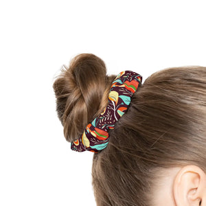 Colorful Birds Stylish Hair Accessories Scrunchie - Ponytail Holders
