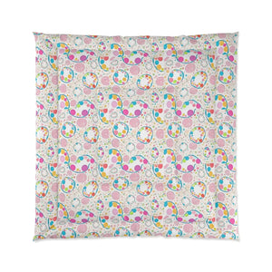 Colorful Circles Comforter – Polyester Bedding - Dipaliz - Quilts & Comforters