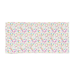 Beach Towel – Colorful Circles Pattern - Dipaliz - Towels