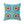 Vibrant Polyester Square Pillow - Colorful Circles - Dipaliz - Throw Pillows