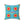 Vibrant Polyester Square Pillow - Colorful Circles - Dipaliz - Throw Pillows