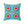 Vibrant Polyester Square Pillow - Colorful Circles - Dipaliz - Throw Pillows