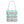 Colorful Circular Pattern Cyan Print Tote Bag - Dipaliz - 13’’ × / White - Bags