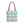 Colorful Circular Pattern Cyan Print Tote Bag - Dipaliz - 18’’ × / Red - Bags