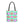 Colorful Circular Pattern Cyan Print Tote Bag - Dipaliz - 18’’ × / Black - Bags