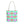 Colorful Circular Pattern Cyan Print Tote Bag - Dipaliz - Bags
