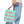 Colorful Circular Pattern Cyan Print Tote Bag - Dipaliz - Bags
