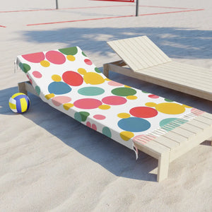 Boho Beach Cloth – Colorful Dots Large Soft - Dipaliz - Blankets