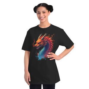 Colorful Dragon Classic t Shirt - Organic Cotton Tee - Dipaliz - T-shirts