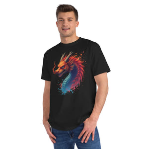 Colorful Dragon Classic t Shirt - Organic Cotton Tee - Dipaliz - T-shirts