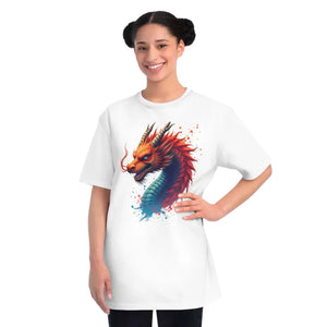 Colorful Dragon Classic t Shirt Bold Cotton Tee - Dipaliz - T-shirts