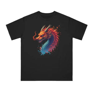 Colorful Dragon Classic t Shirt Bold Cotton Tee - Dipaliz - T-shirts