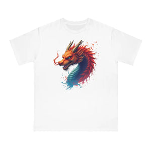 Colorful Dragon Classic t Shirt Bold Cotton Tee - Dipaliz - White / s - T-shirts