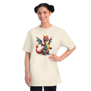 Colorful Dragon Organic Unisex Classic t Shirt - Dipaliz - Natural / s - T-shirts