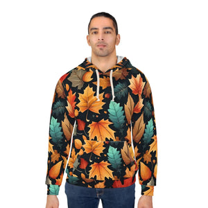 Colorful Fall Foliage Aop Unisex Pullover Hoodie - Dipaliz - Hoodies