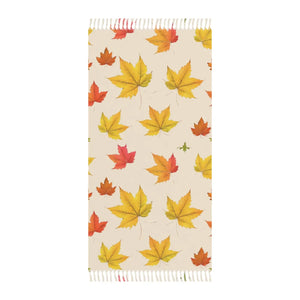 Boho Beach Cloth Colorful Fall Foliage Oversize - Dipaliz - Blankets