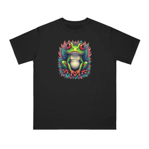 Organic Unisex Classic t Shirt Colorful Frog Design - Dipaliz - T-shirts