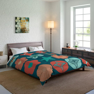 Vibrant Comforter - Colorful Geometrical Pattern - Dipaliz - Quilts & Comforters
