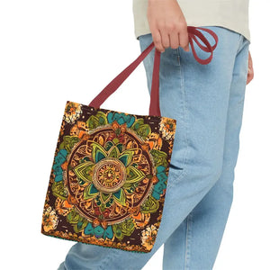 Aop Tote Bag - Colorful Indian Pattern - Dipaliz - Bags