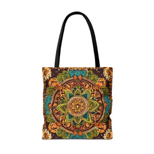 Aop Tote Bag - Colorful Indian Pattern - Dipaliz - Bags