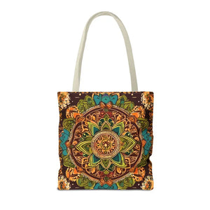 Aop Tote Bag - Colorful Indian Pattern - Dipaliz - Bags