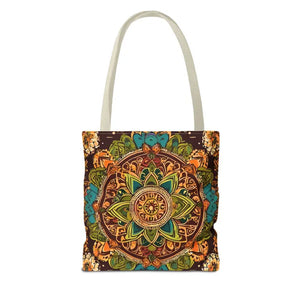 Aop Tote Bag - Colorful Indian Pattern - Dipaliz - Bags