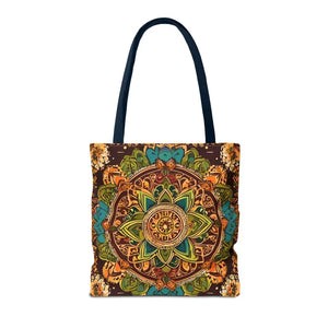 Aop Tote Bag - Colorful Indian Pattern - Dipaliz - Bags