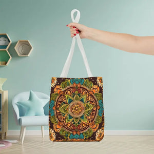 Aop Tote Bag - Colorful Indian Pattern - Dipaliz - Bags