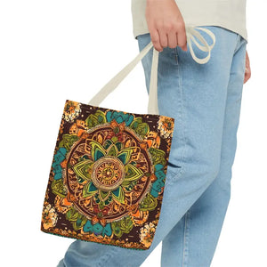 Aop Tote Bag - Colorful Indian Pattern - Dipaliz - Bags