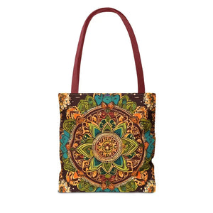 Aop Tote Bag - Colorful Indian Pattern - Dipaliz - Bags