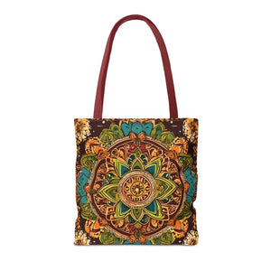 Aop Tote Bag - Colorful Indian Pattern - Dipaliz - Bags