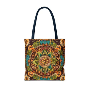 Aop Tote Bag - Colorful Indian Pattern - Dipaliz - Bags