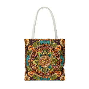 Aop Tote Bag - Colorful Indian Pattern - Dipaliz - Bags