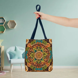 Aop Tote Bag - Colorful Indian Pattern - Dipaliz - Bags