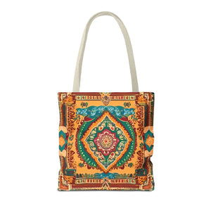Vibrant Tote Bag - Colorful Indian Pattern Polyester - Dipaliz - Bags