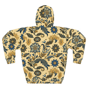 Vibrant Pullover Hoodie - Colorful Indian Pattern - Dipaliz - Hoodies