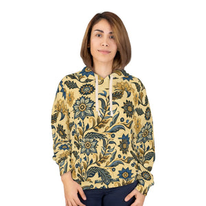 Vibrant Pullover Hoodie - Colorful Indian Pattern - Dipaliz - Hoodies