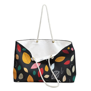 Colorful Leaves Polyester Weekender - Fall Bag - Dipaliz - Luggage & Bags