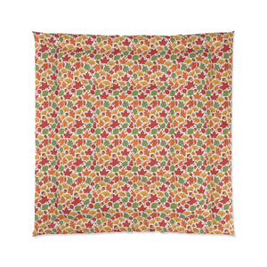 Colorful Leaves Pattern – Lightweight Bedding - Dipaliz - Quilts & Comforters