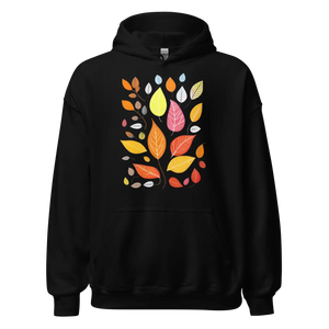 Colorful Leaves Unisex Hoodie - Autumn Comfort - Dipaliz - Hoodies