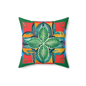 Colorful Mandal Pattern Polyester Throw Pillow - Dipaliz - Pillows