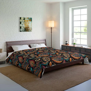 Colorful Paisley Pattern Comforter – Soft Bedding - Dipaliz - Quilts & Comforters