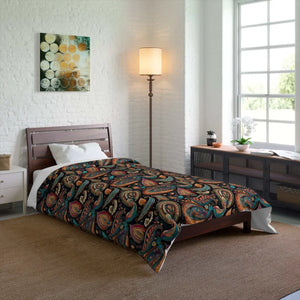 Colorful Paisley Pattern Comforter – Soft Bedding - Dipaliz - Quilts & Comforters